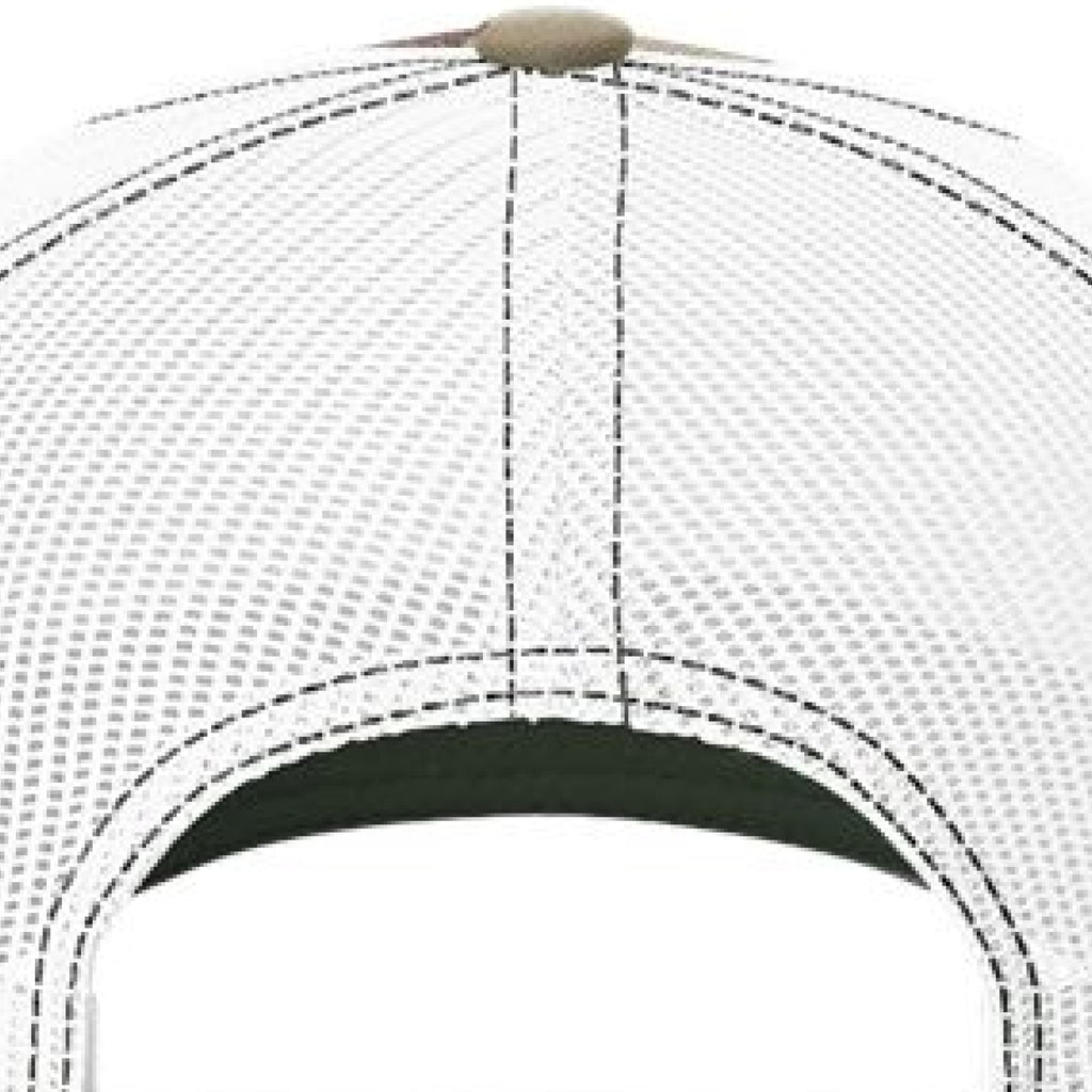 Green Camo/ White - BACK