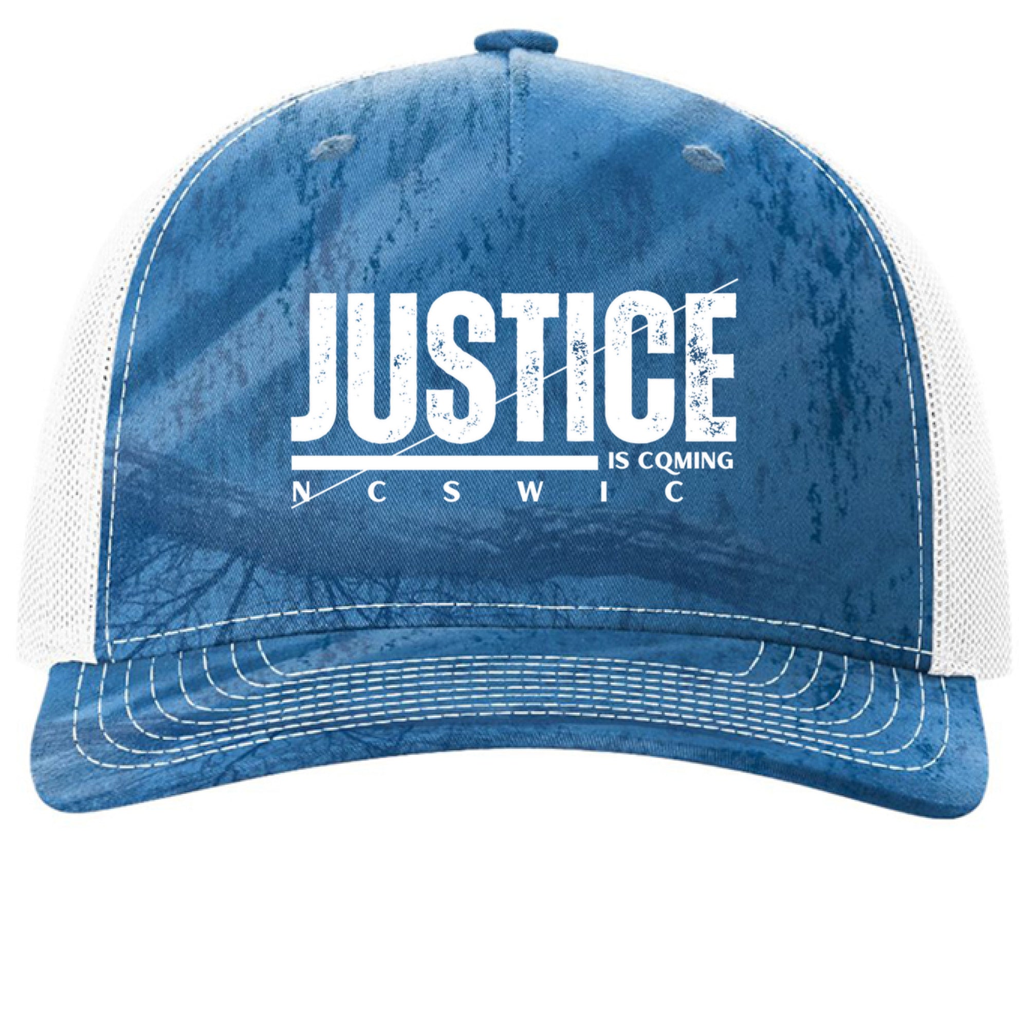 Realtree Fishing Light Blue/ White - FRONT