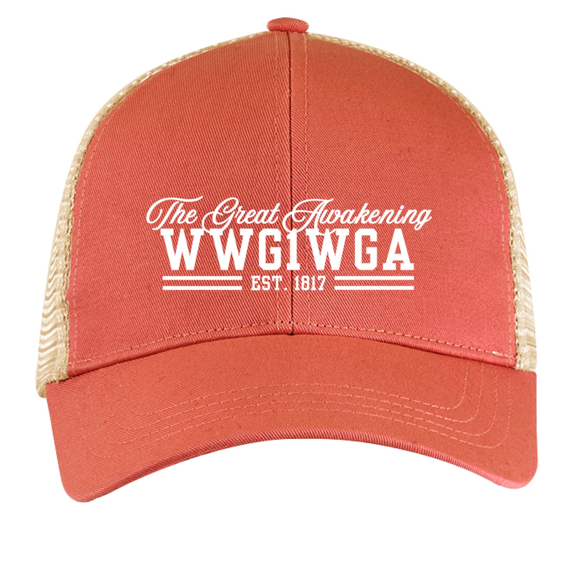 ORNGE POPPY / OYSTER - FRONT