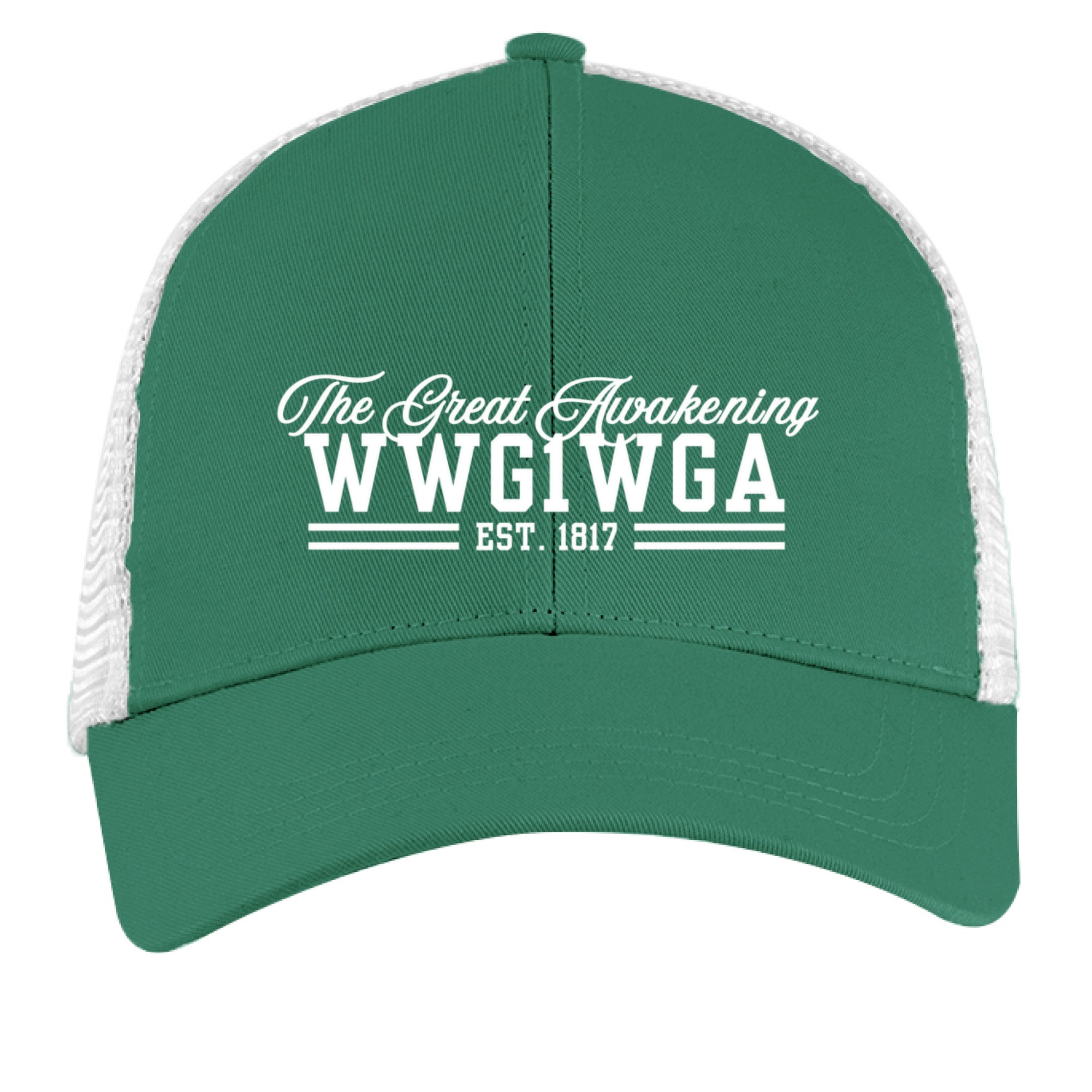 GREEN/ WHITE - FRONT