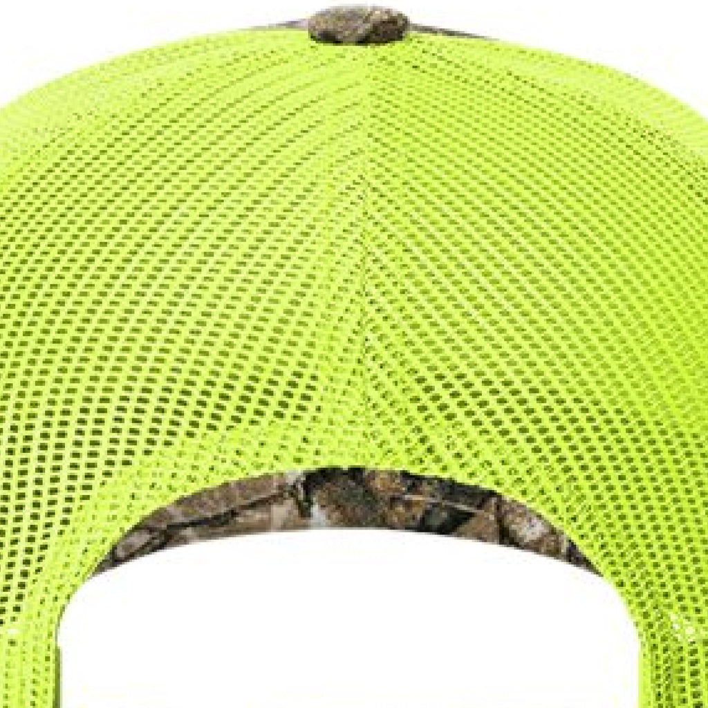 Realtree Edge/ Neon Yellow - BACK