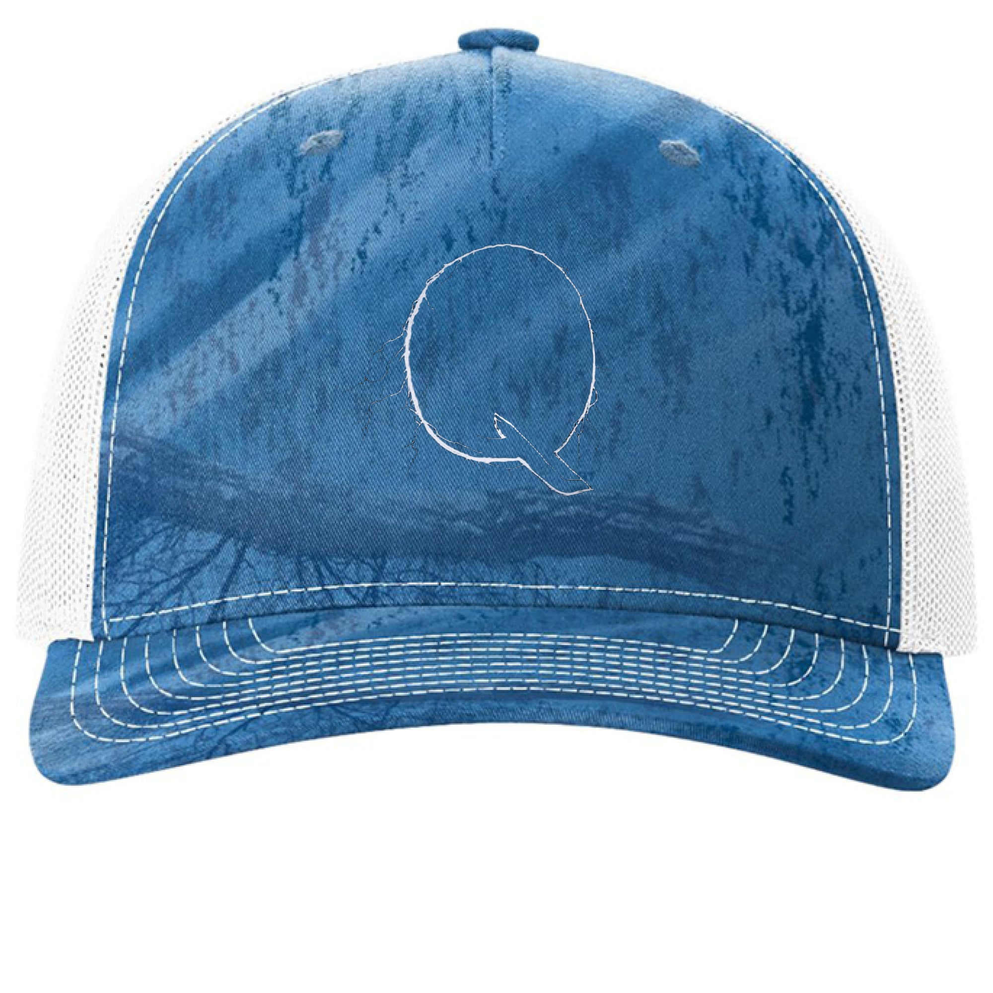 Realtree Fishing Light Blue/ White - FRONT