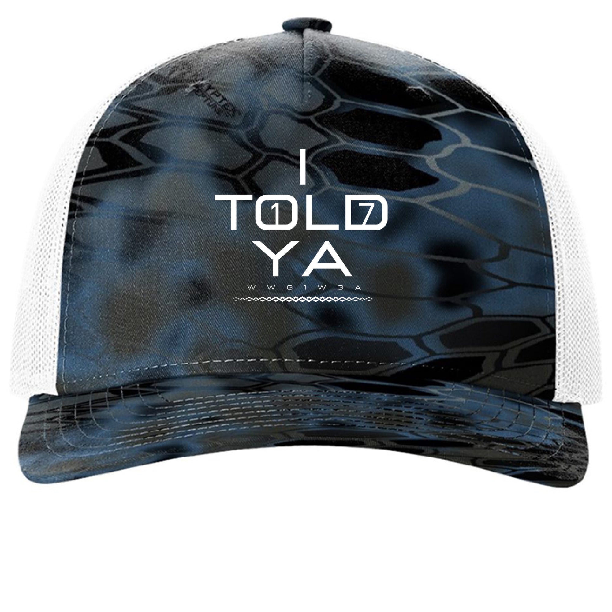 Kryptek Neptune/ White - FRONT