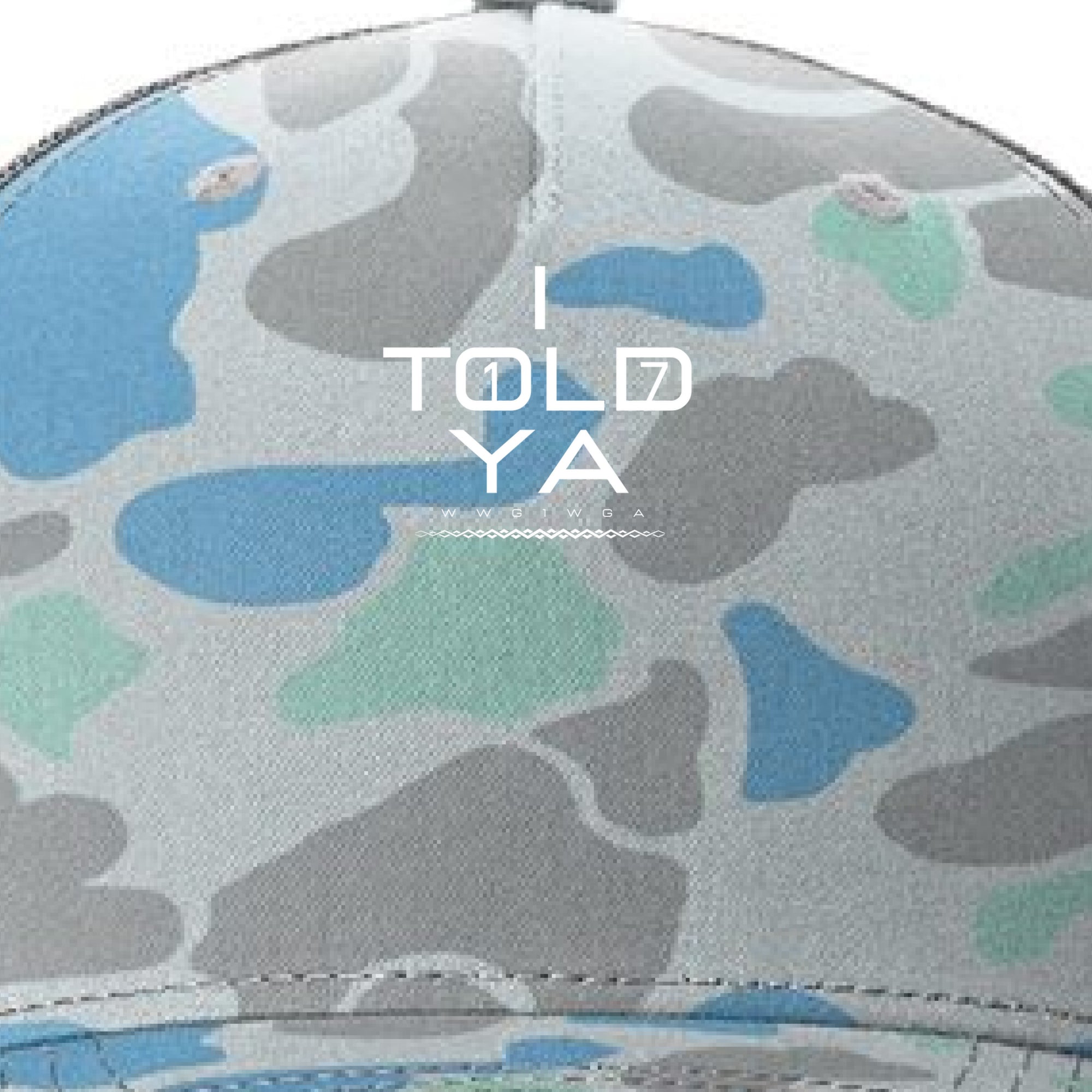 Saltwater Duck Camo/ Charcoal - FRONT