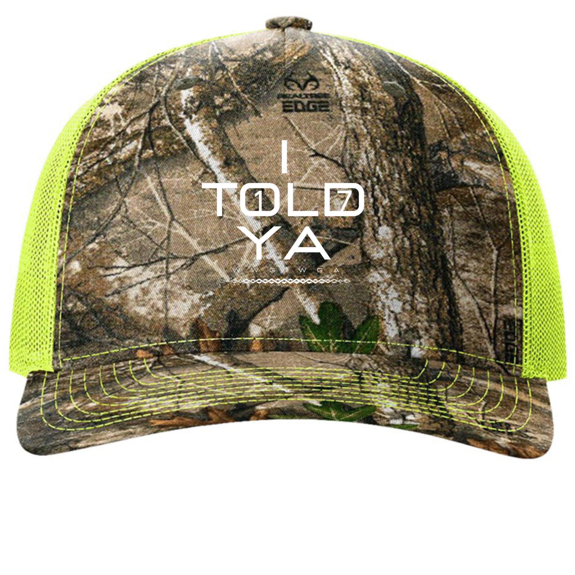 Realtree Edge/ Neon Yellow - FRONT