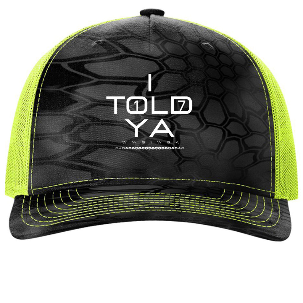 Kryptek Typhon/ Neon Yellow - FRONT