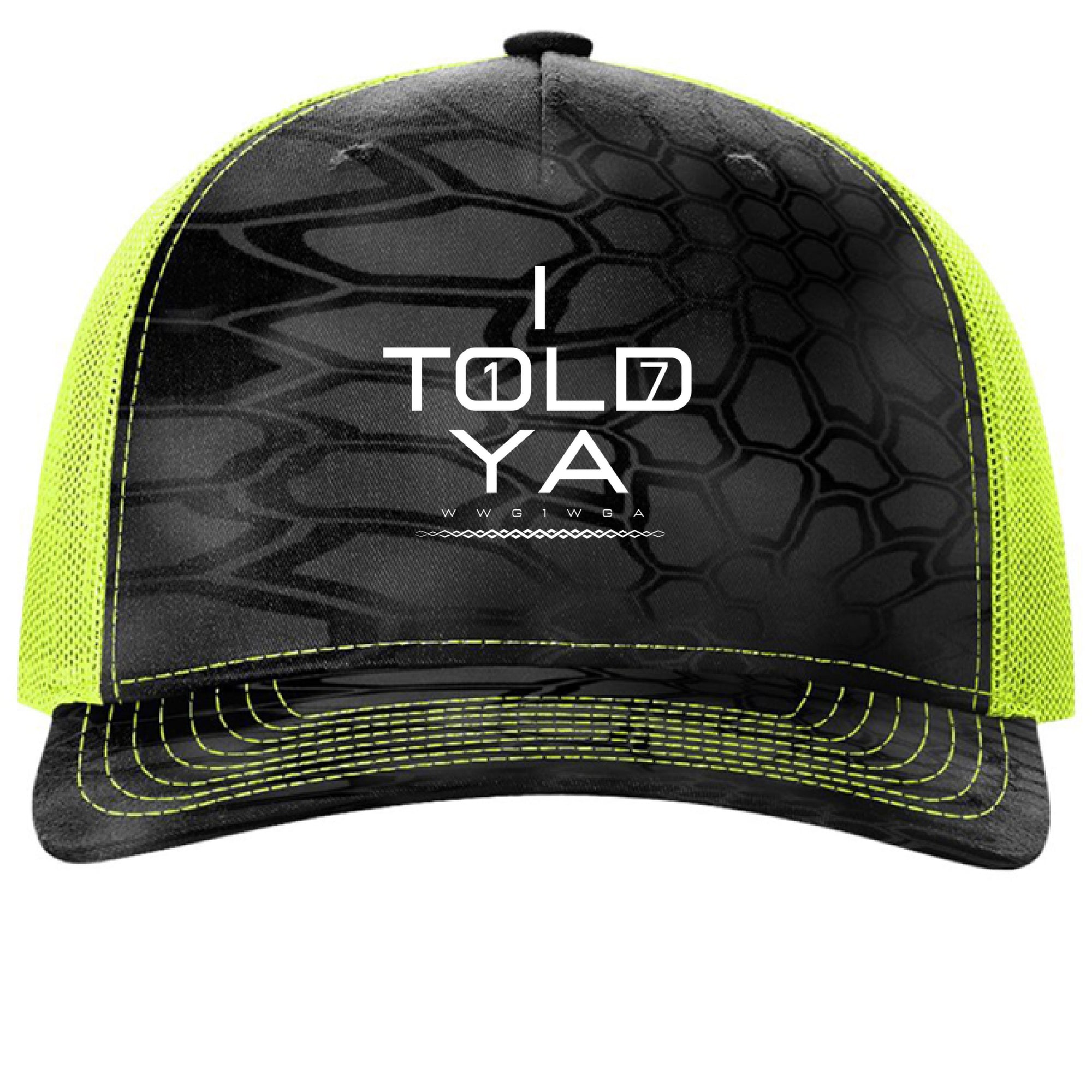 Kryptek Typhon/ Neon Yellow - FRONT