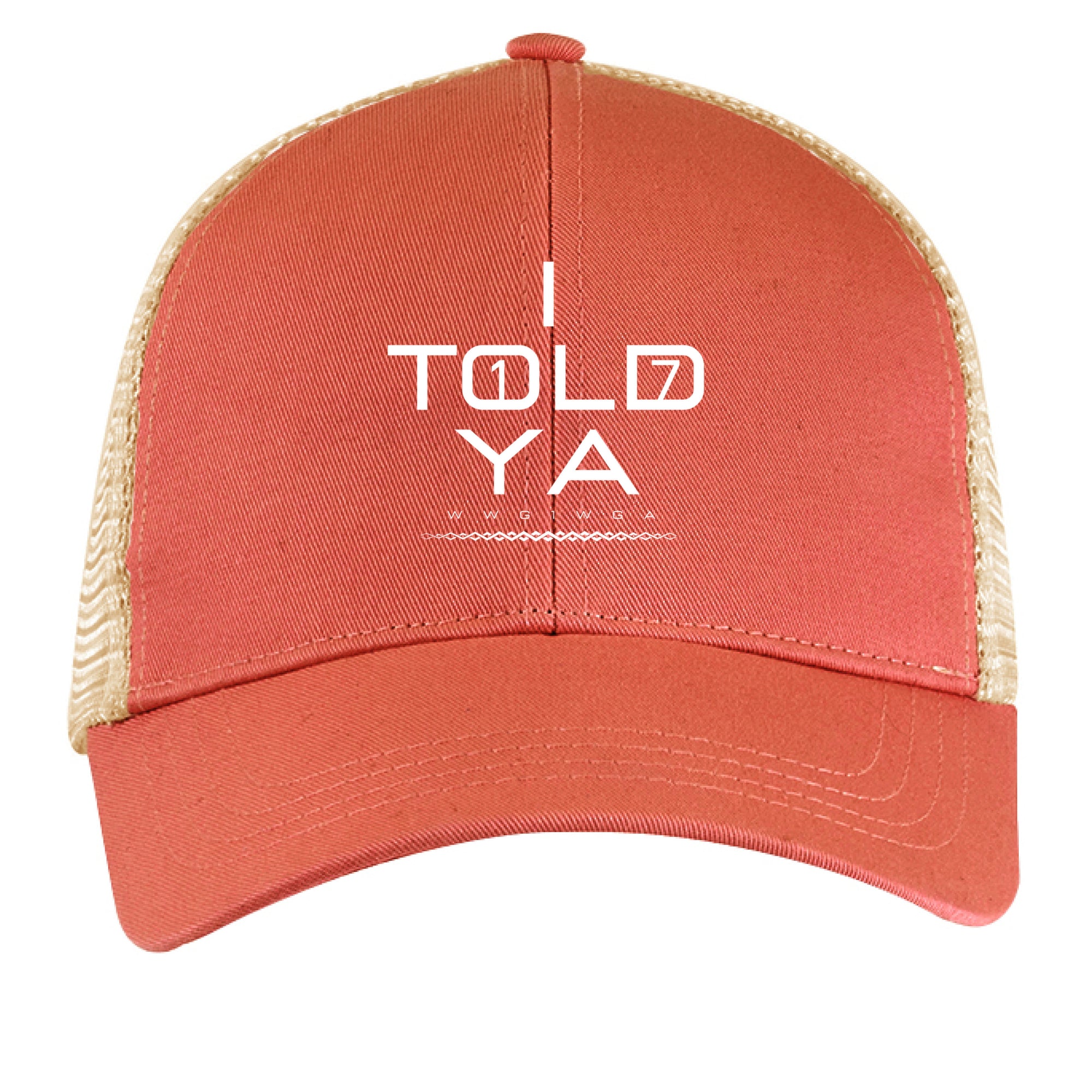 ORNGE POPPY / OYSTER - FRONT