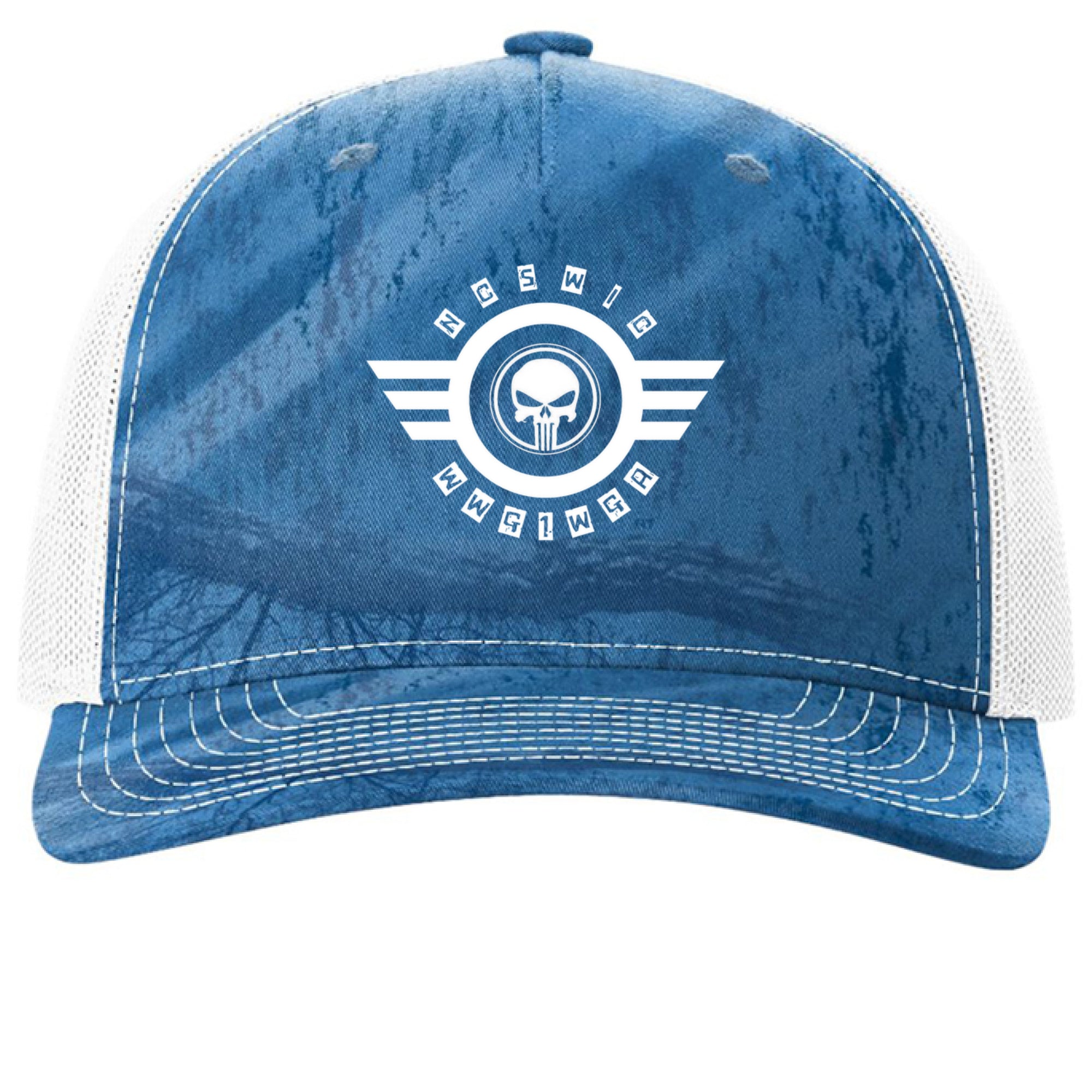 Realtree Fishing Light Blue/ White - FRONT