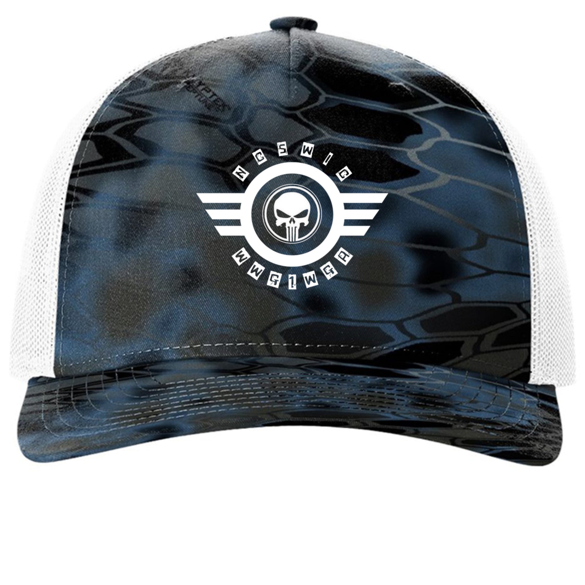 Kryptek Neptune/ White - FRONT