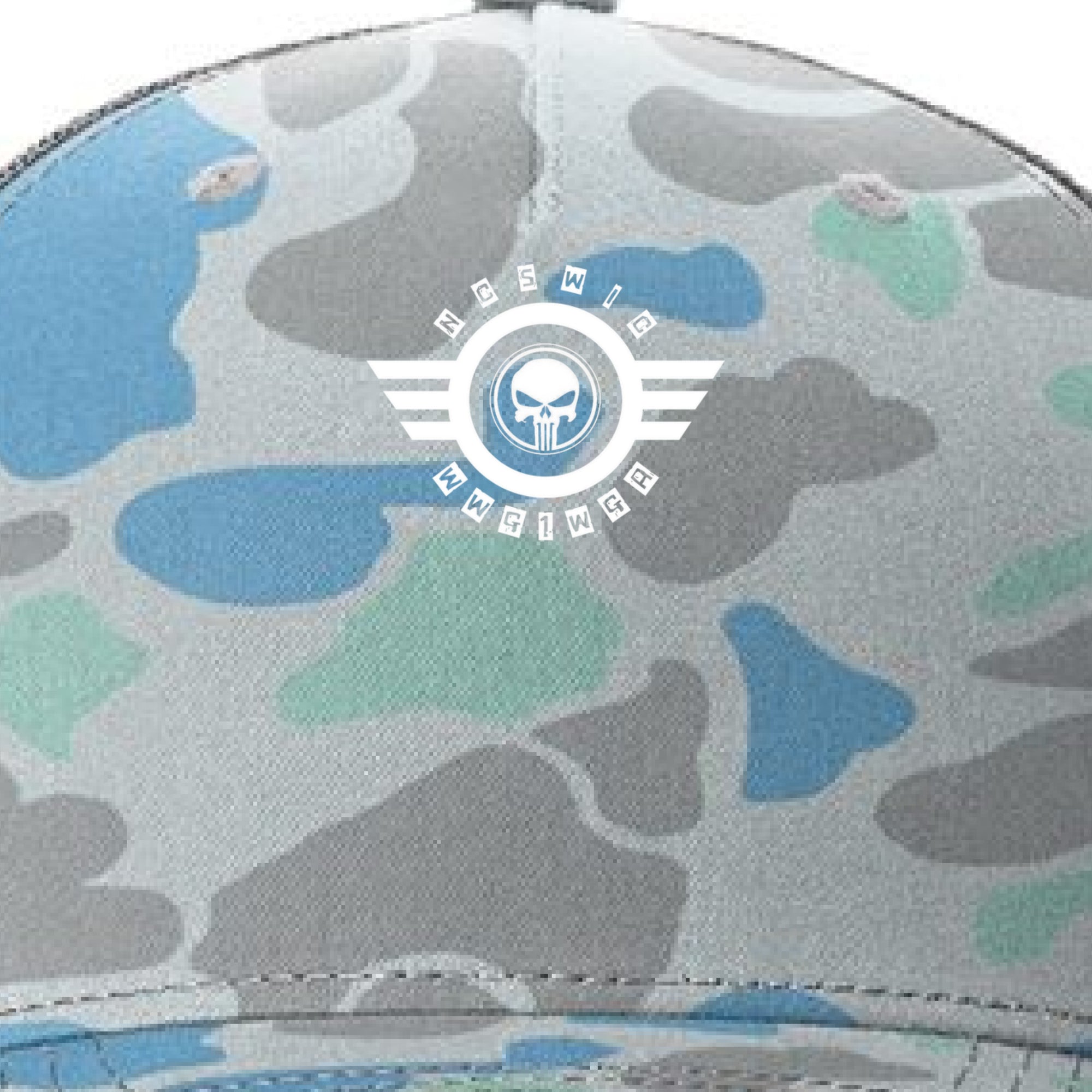 Saltwater Duck Camo/ Charcoal - FRONT