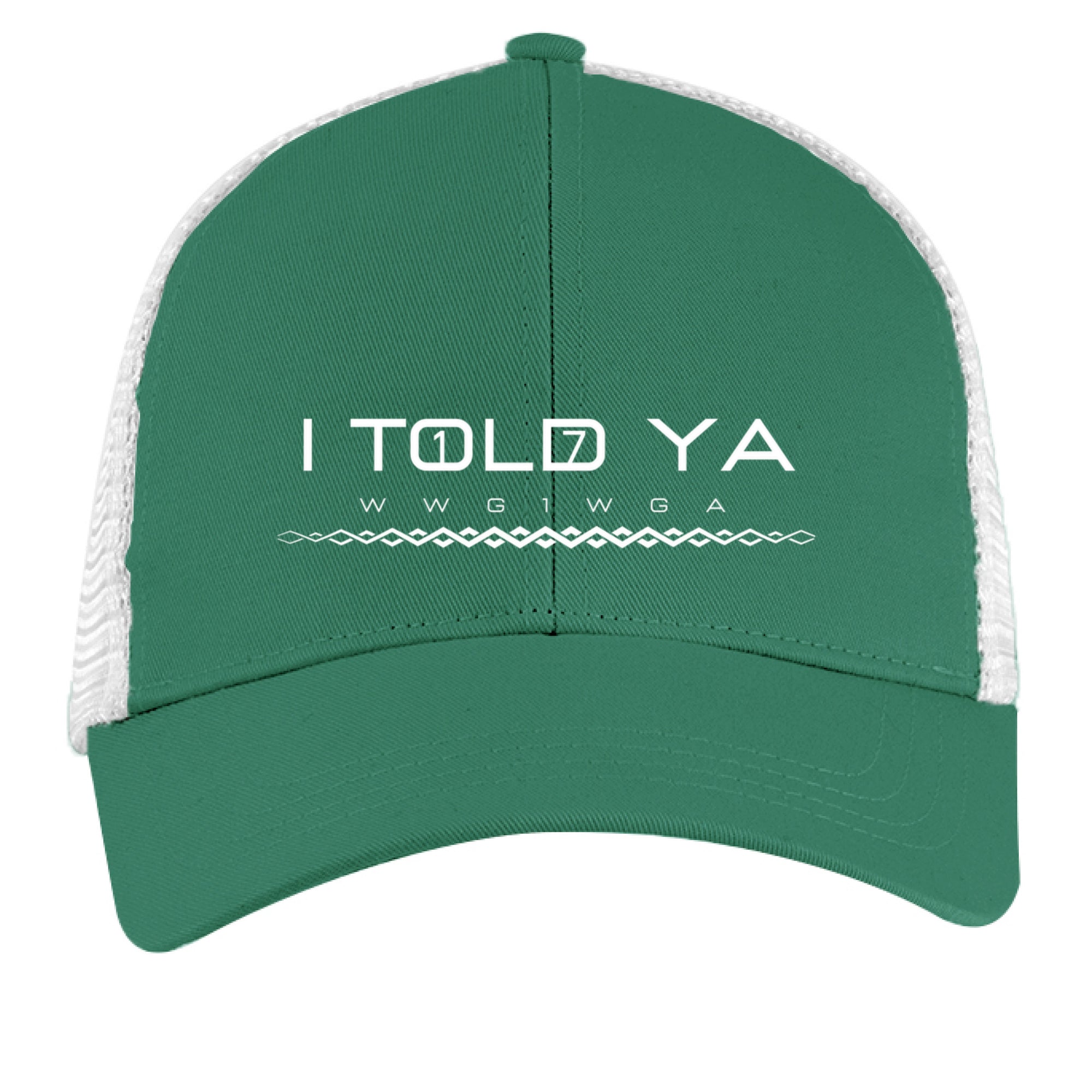 GREEN/ WHITE - FRONT