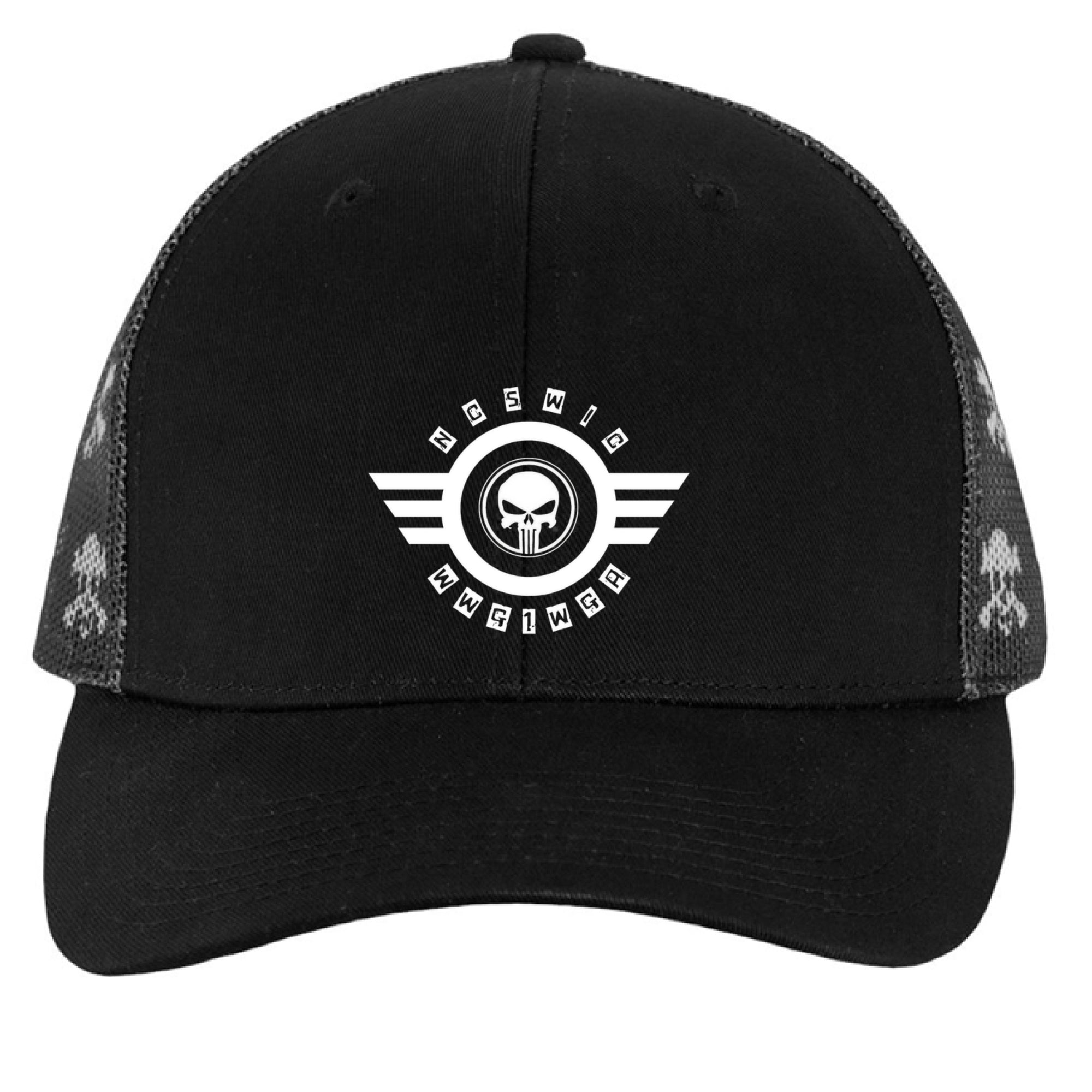 Black/ Black/ Skull - FRONT