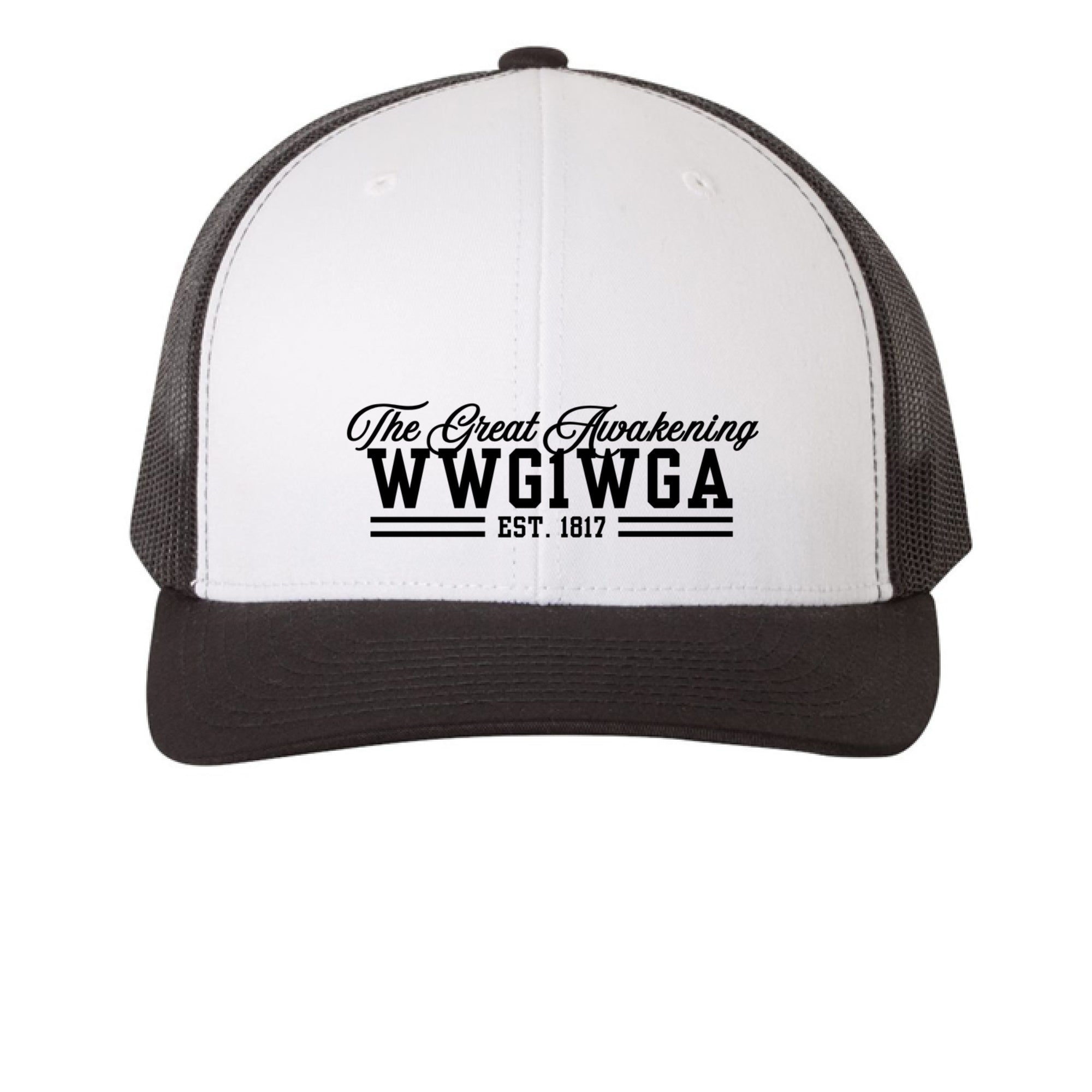 Black/ White/ Black - FRONT