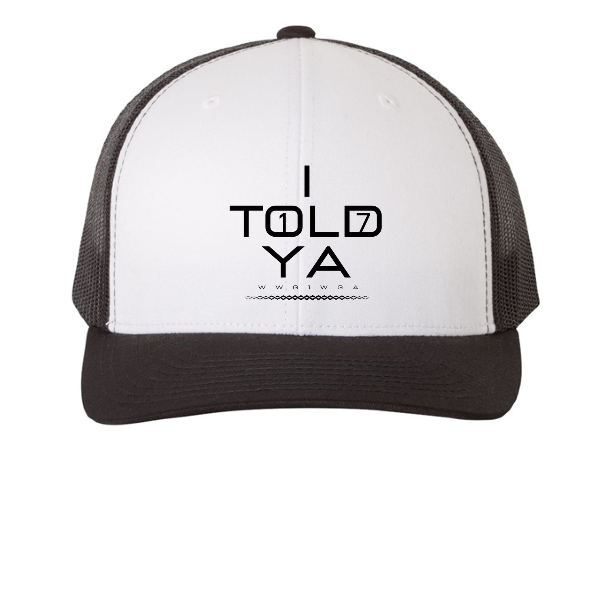 Black/ White/ Black - FRONT