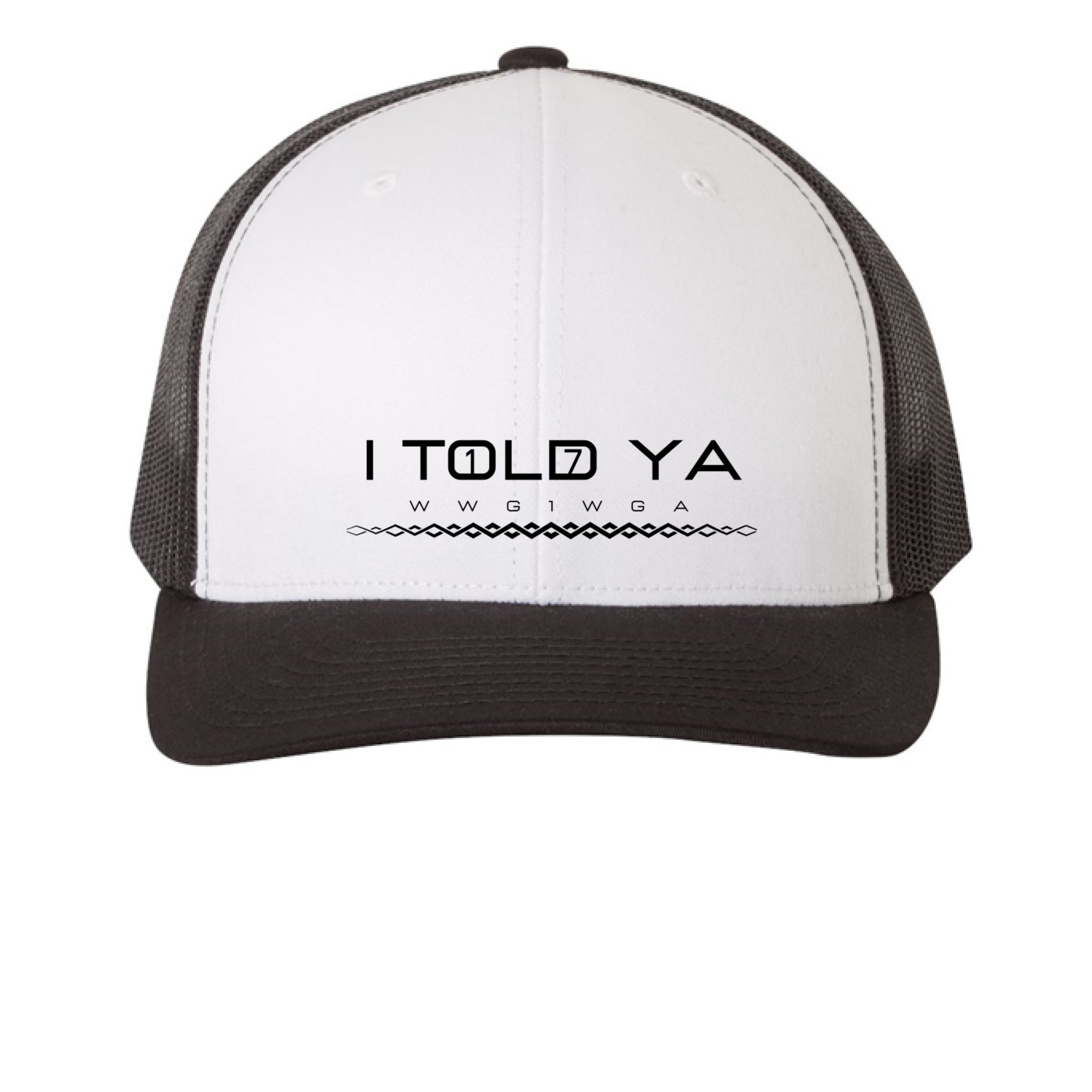 Black/ White/ Black - FRONT