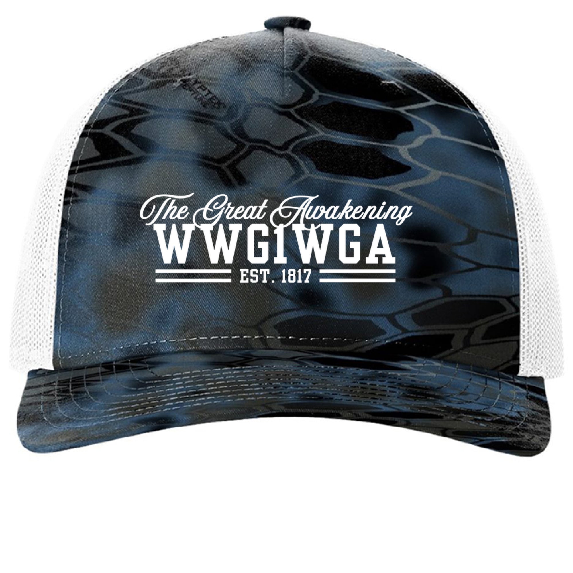 Kryptek Neptune/ White - FRONT