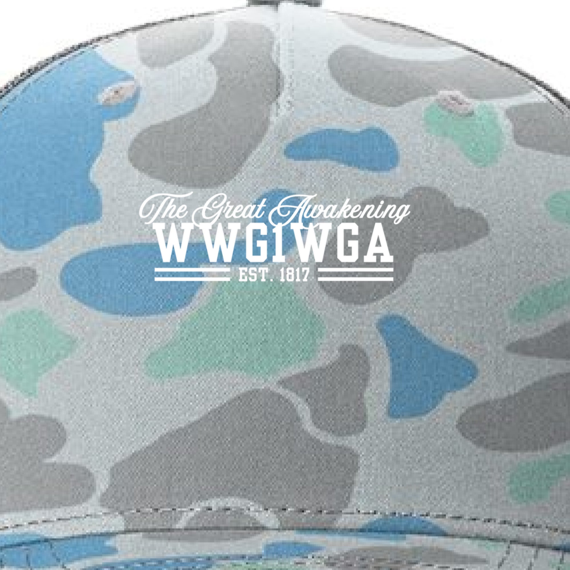 Saltwater Duck Camo/ Charcoal - FRONT