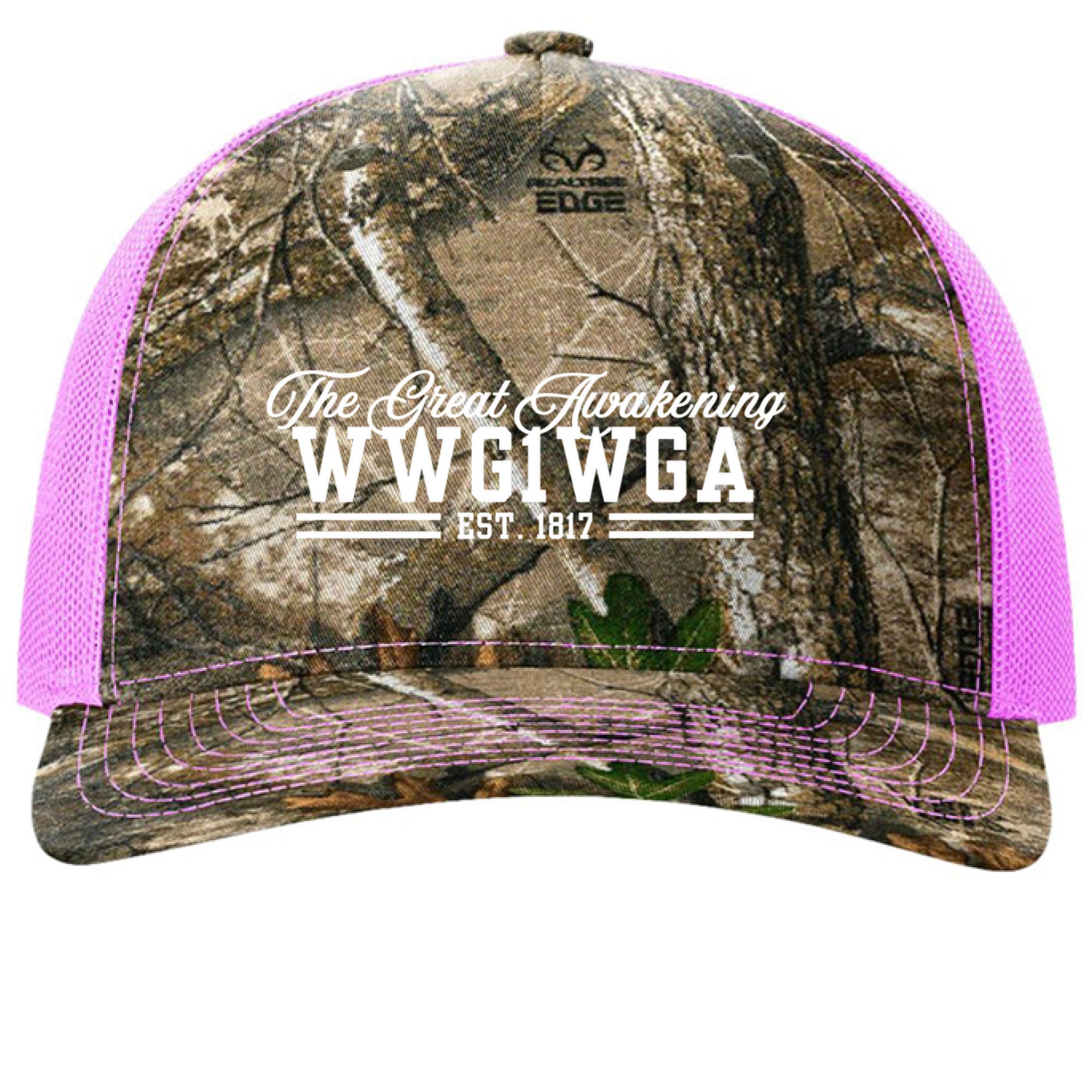 Realtree Edge/ Neon Pink - FRONT