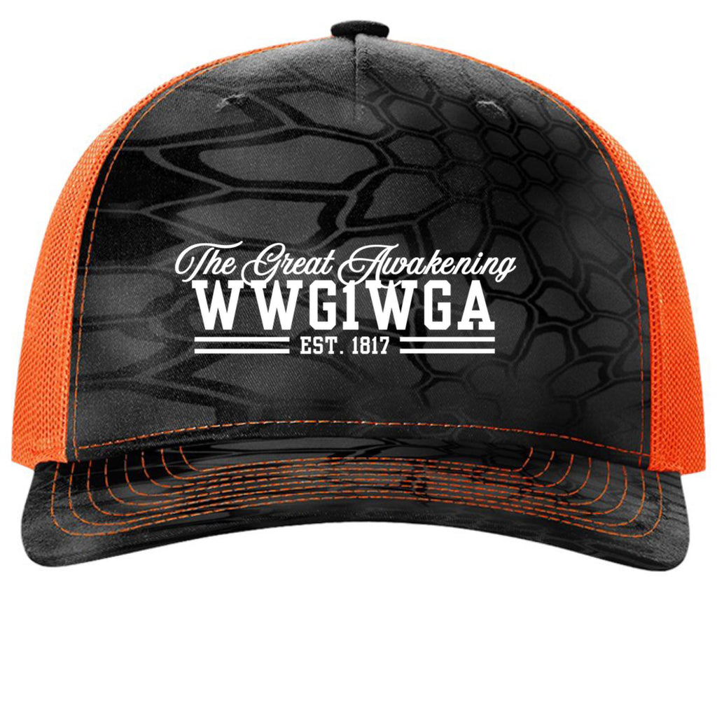 Kryptek Typhon/ Neon Orange - FRONT