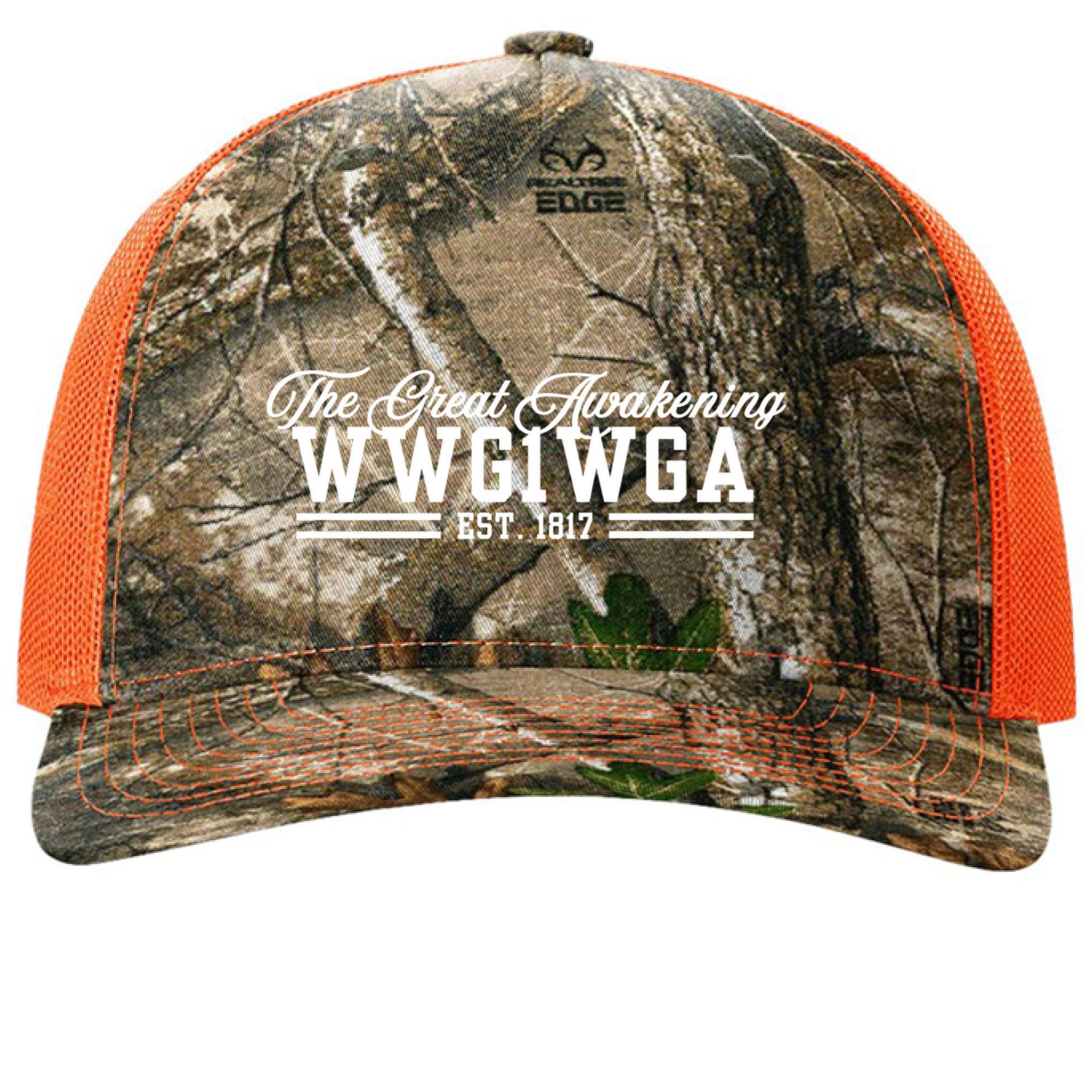Realtree Edge/ Neon Orange - FRONT