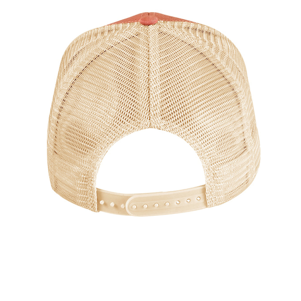 ORNGE POPPY / OYSTER - BACK