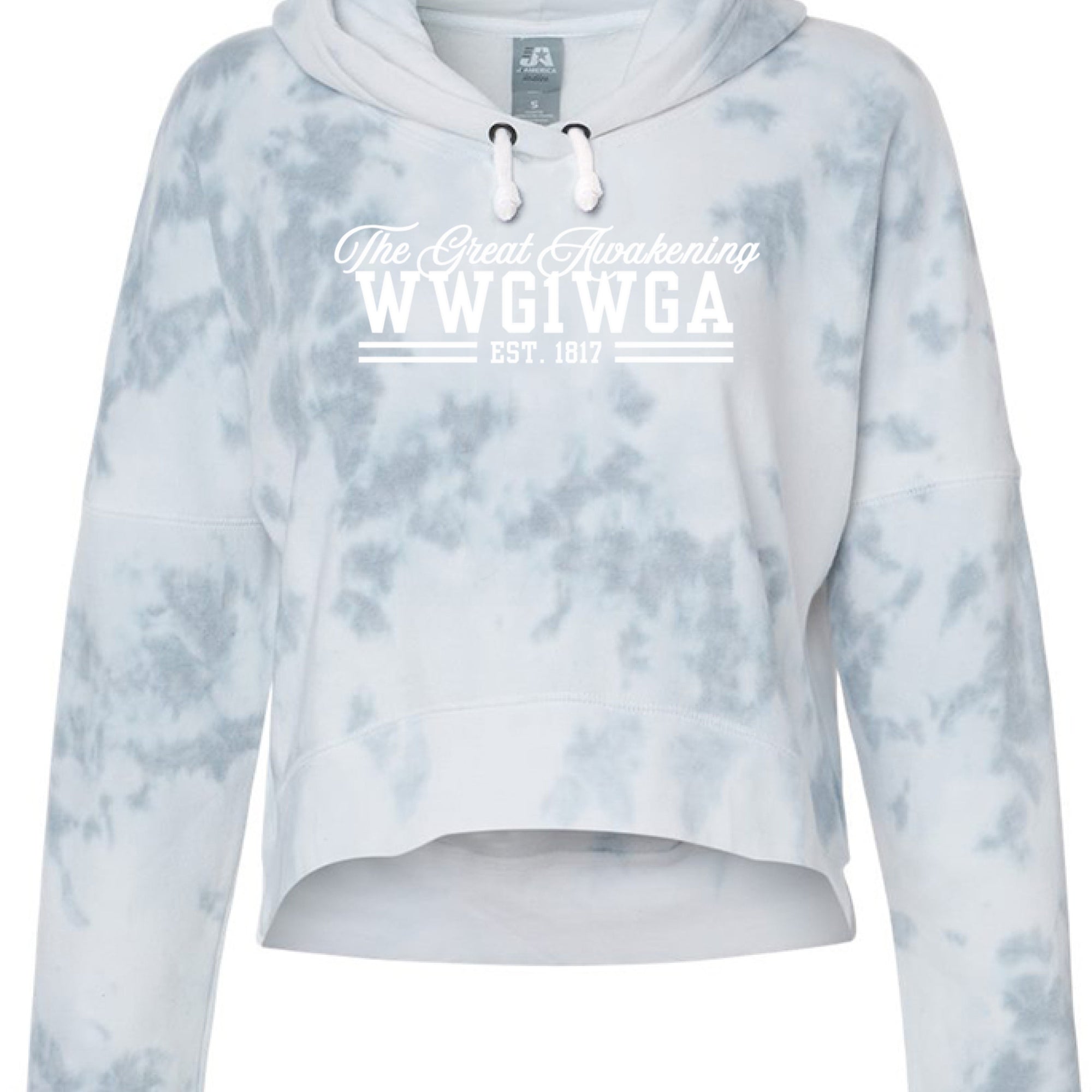 Grey Tie Dye - FRONT