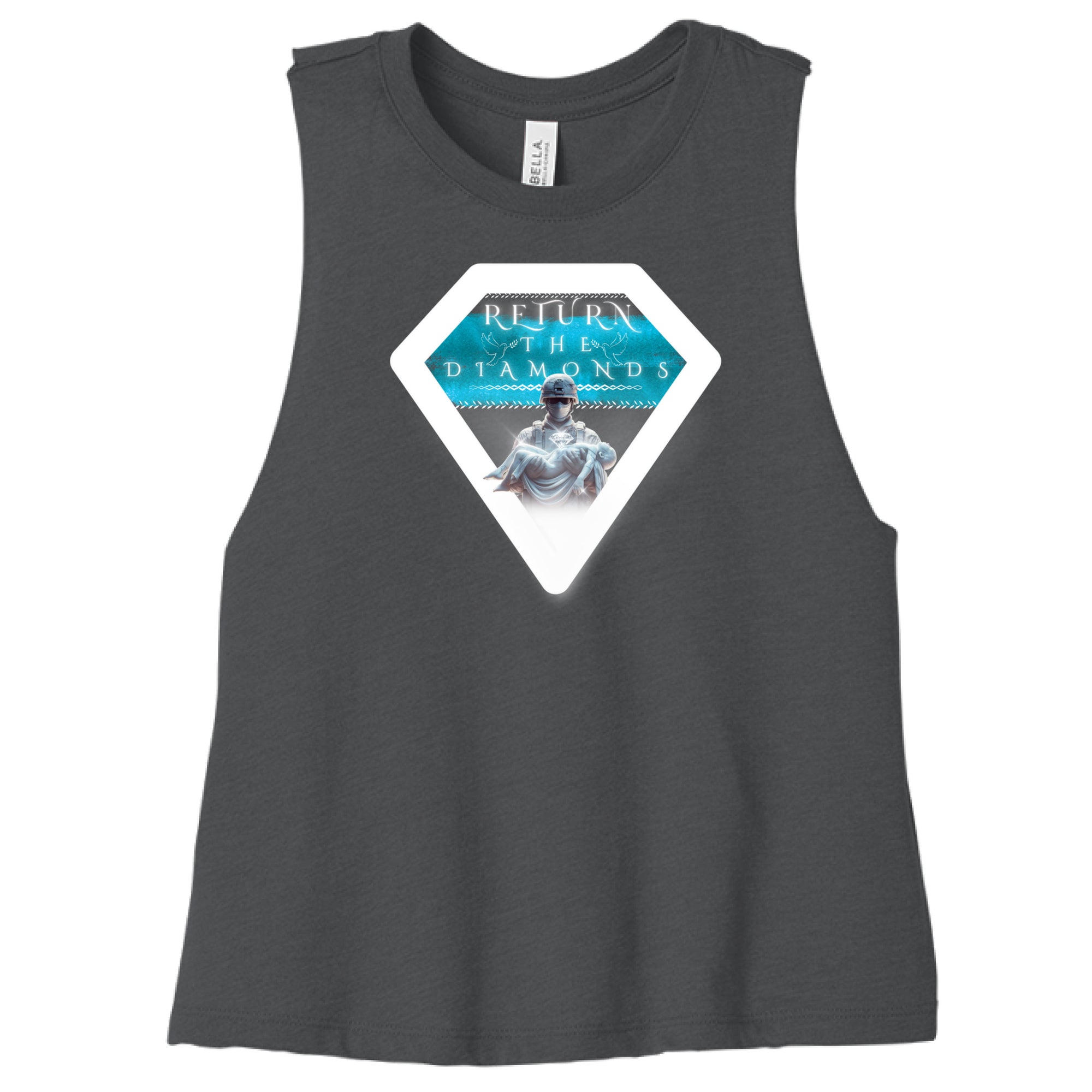 DARK GRY HEATHER - FRONT