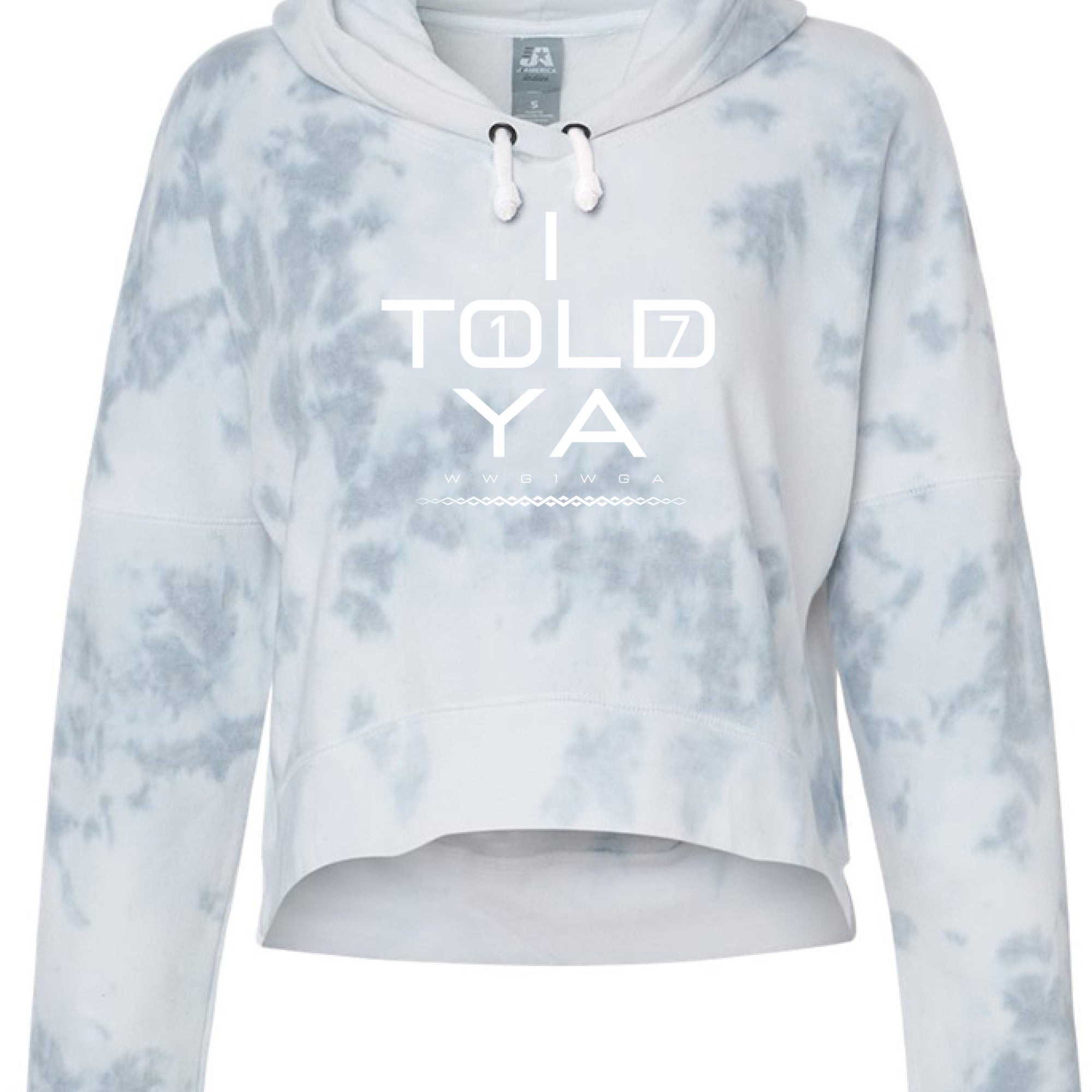 Grey Tie Dye - FRONT