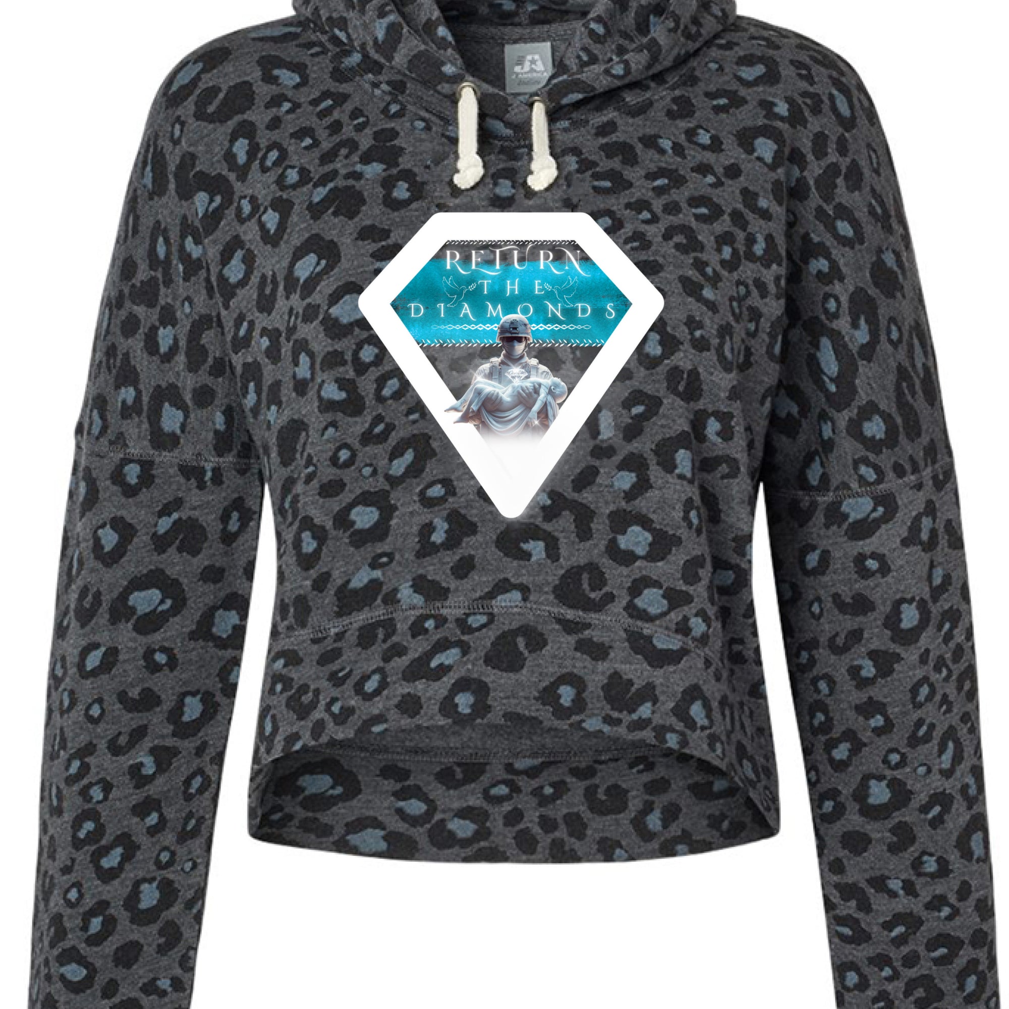 Black Leopard Triblend - FRONT