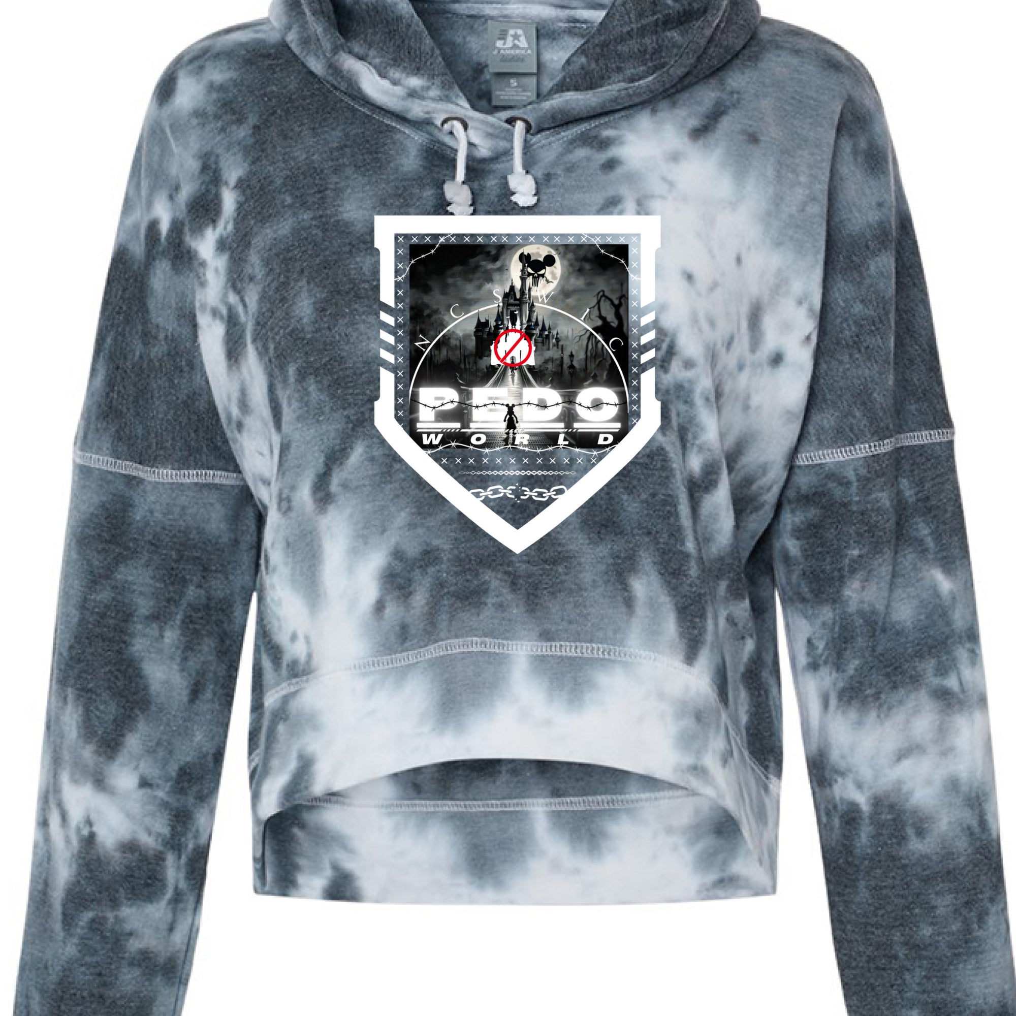 Black Tie Dye - FRONT